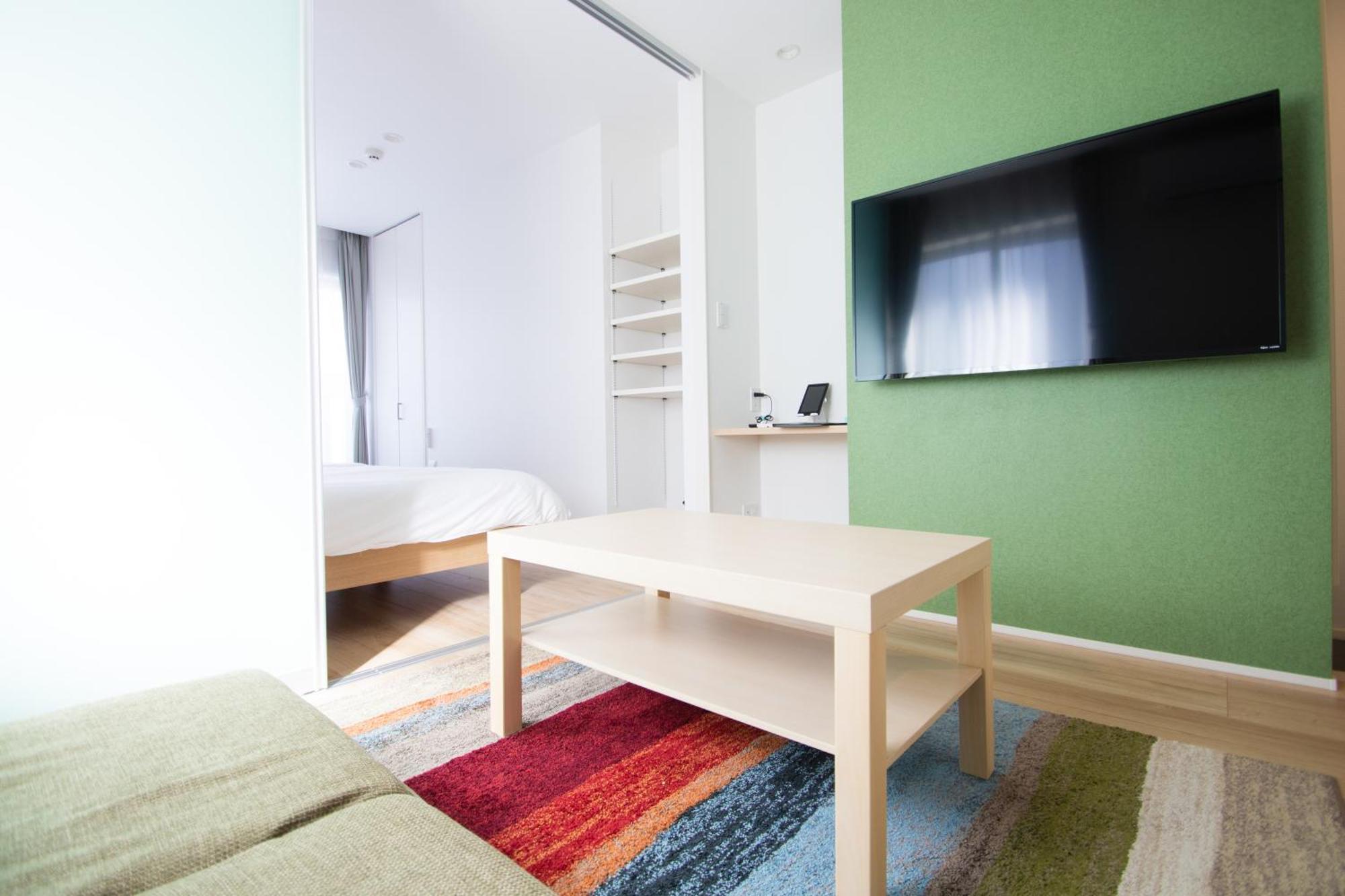 Apartment Hotel Tenjin Tumugu Fukuoka (Fukuoka) Exterior foto